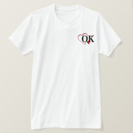 I Love Oklahoma OK Heart Mannen T-shirt
