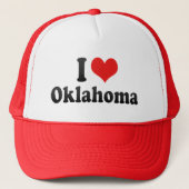 I Love Oklahoma Trucker Pet (Voorkant)