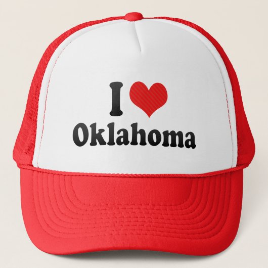 I Love Oklahoma Trucker Pet (Voorkant)
