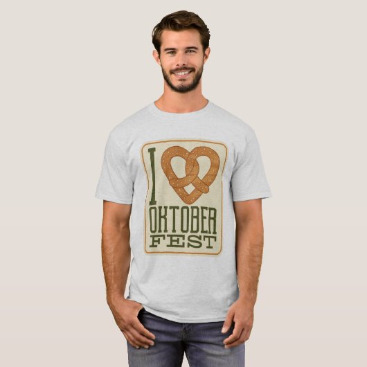 I Love Oktoberfest T-Shirt (Voorkant volledig)