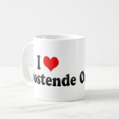 I Love Oostende, Belgium Koffiemok (Voorkant links)