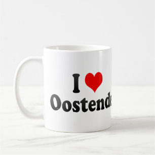 I Love Oostende, Belgium Koffiemok