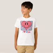 I Love Opa T-shirt (Voorkant volledig)