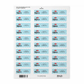I Love Opera Etiket (Full Sheet)