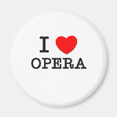 I Love Opera Magneet (Voorkant)