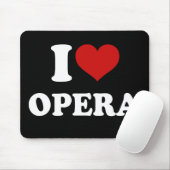 I Love Opera Muismat (Met muis)