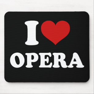 I Love Opera Muismat