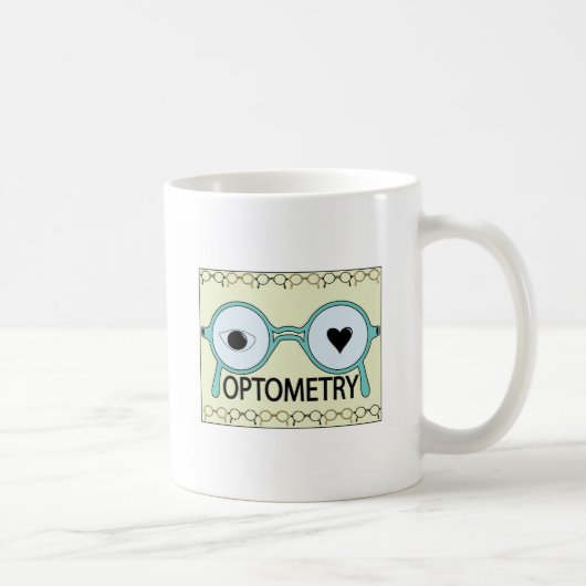 I Love Optometry Koffiemok (Rechts)