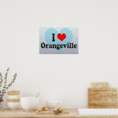 I Love Orangeville, Canada Poster (Keuken)