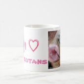 I Love Orangutans Koffiemok (Center)