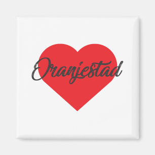 I Love Oranjestad - Aruba Magneet