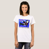 I Love Orca Whales T-shirt (Voorkant volledig)