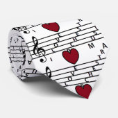 I Love Orchestra Music Stropdas (Opgerold)