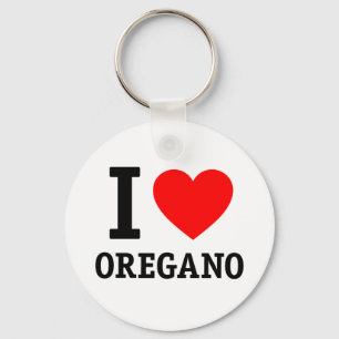 I Love Oregano Sleutelhanger