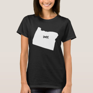 I Love Oregon Oregon Home US American State Pride T-shirt