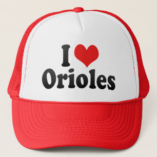 I Love Orioles Trucker Pet