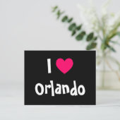 I Love Orlando Briefkaart (Staand voorkant)