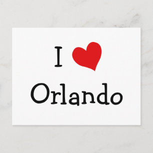 I Love Orlando Briefkaart