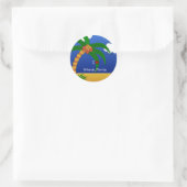 "I Love Orlando, Florida" decoratieve sticker (Tas)