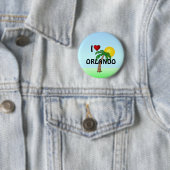 I Love Orlando Ronde Button 5,7 Cm (In situ)
