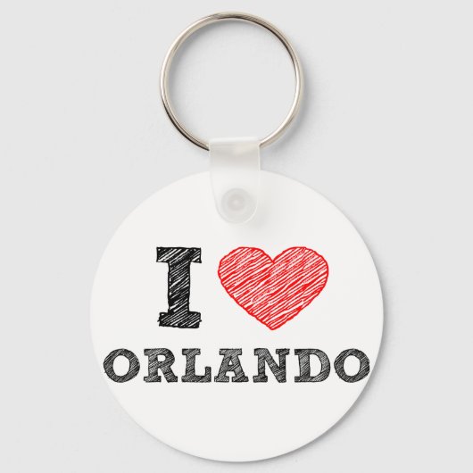 I-Love-Orlando Sleutelhanger (Voorkant)