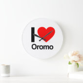 i love oromo grote klok (Huis)