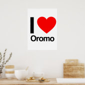 i love oromo poster (Keuken)