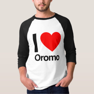 i love oromo t-shirt