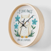 I Love Owls and Like 2 Humans beroemd gemaakt door (Hoek)