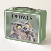 I Love Owls Lunchbox (Achterkant)
