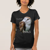 I Love OWLS T-shirt (Voorkant)