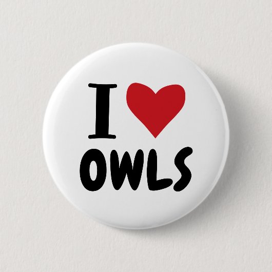 I Love Ownership Ronde Button 5,7 Cm (Voorkant)
