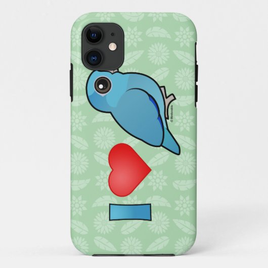 I Love Pacific Parrotlets (blauw) Case-Mate iPhone Case (Achterkant)