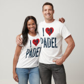 I Love Padel T-shirt (Unisex)
