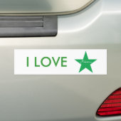 I Love Pakistan Bumpersticker (Op auto)