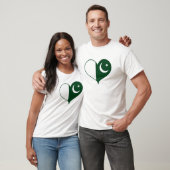 I Love Pakistan Flag T-shirt (Unisex)
