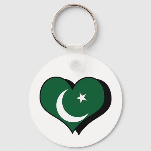 I Love Pakistan Sleutelhanger (Voorkant)
