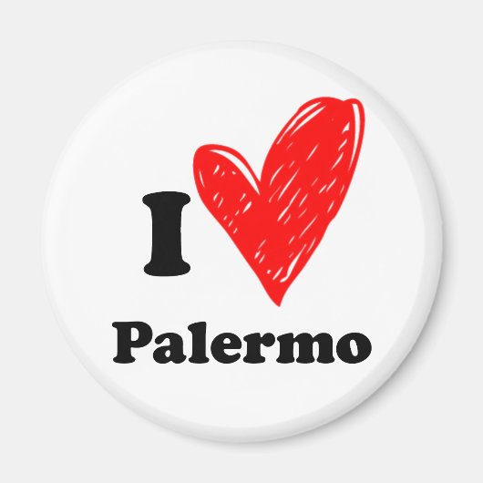 I Love Palermo Magneet (Voorkant)