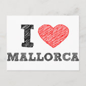 I Love Palma de Mallorca Briefkaart (Voorkant)