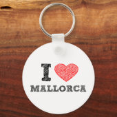 I Love Palma de Mallorca Sleutelhanger (Voorkant)