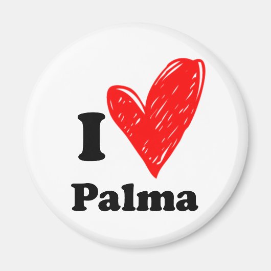 I Love Palma Magneet (Voorkant)