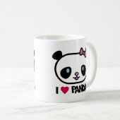 I Love Pandas Koffiemok (Voorkant rechts)