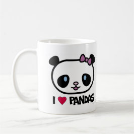I Love Pandas Koffiemok