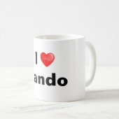 I love Pando Koffiemok (Voorkant rechts)