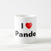 I love Pando Koffiemok (Center)