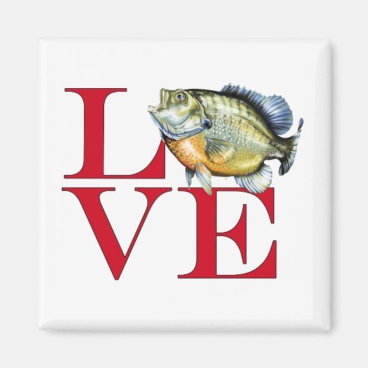 I Love Panfish Magneet (Voorkant)