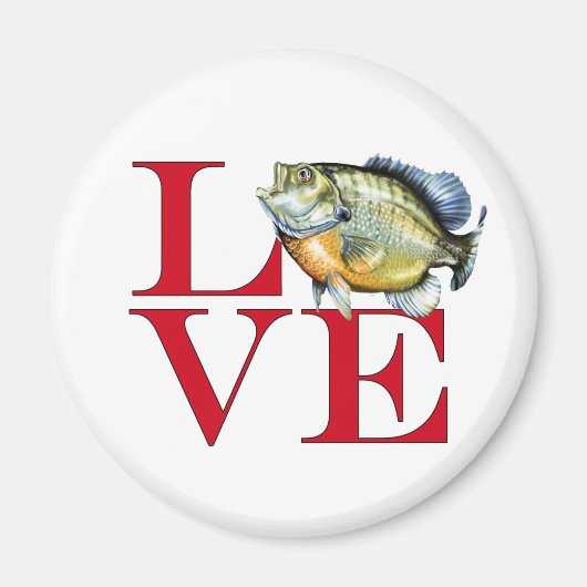 I Love Panfish Magneet (Voorkant)