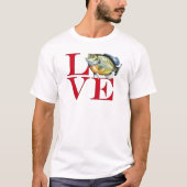 I Love Panfish T-shirt (Voorkant)