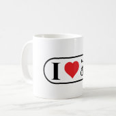 I Love Panzer - Tasse Koffiemok (Voorkant links)