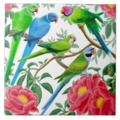 I Love Parakeets Tile Tegeltje (Voorkant)